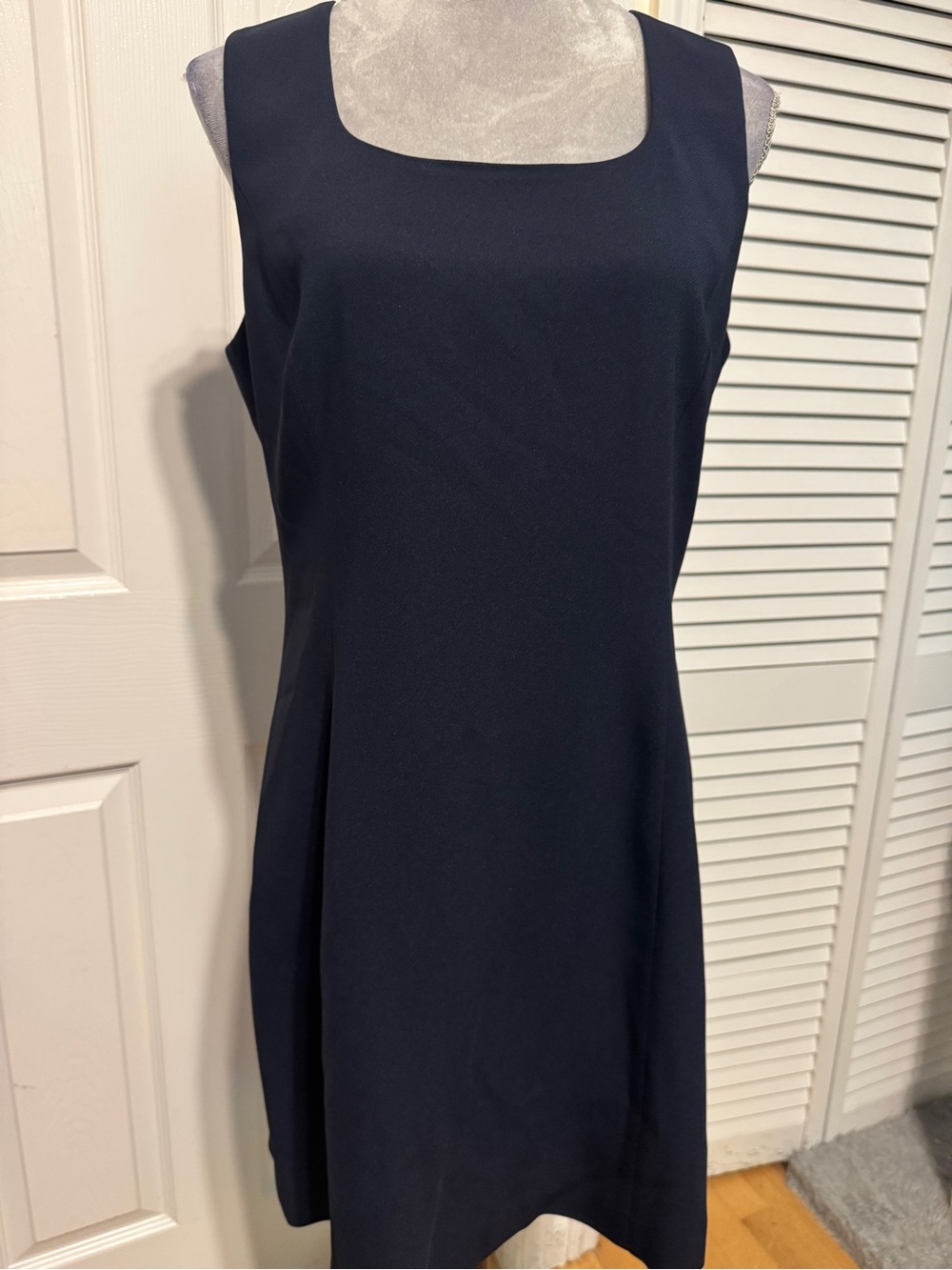 Ann Taylor Navy Shift Dress size 12